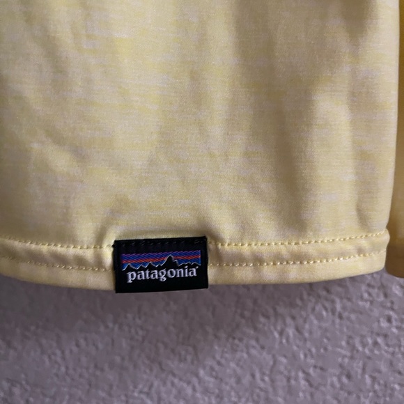 Patagonia Light Yellow Capilene Shirt - Picture 4 of 4